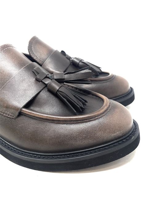 Mocassino donna con nappine IL LACCIO | 830224SIENAT.MORO